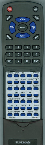 SAMSUNG DVDC621 Replacement Remote