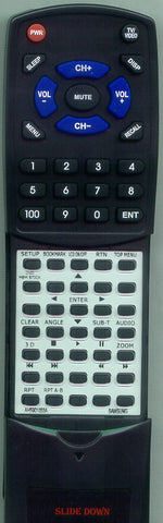 SAMSUNG DVDL100 Replacement Remote