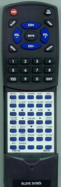 SAMSUNG HTDB650 Replacement Remote