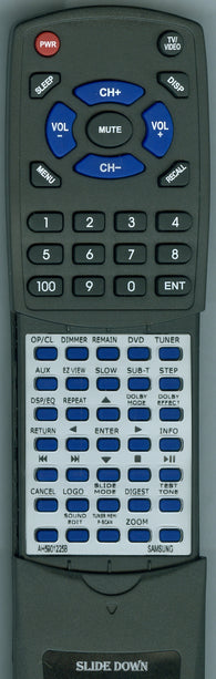 SAMSUNG HTDB120 Replacement Remote