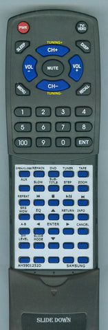 SAMSUNG--INSERT AH59-01252D Replacement Remote