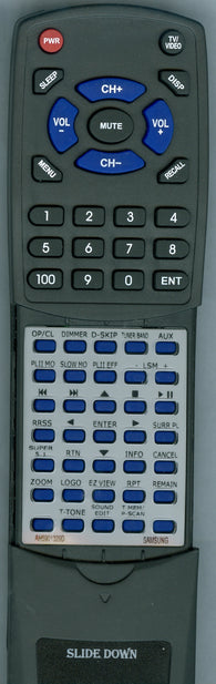 SAMSUNG HTDS660T Replacement Remote