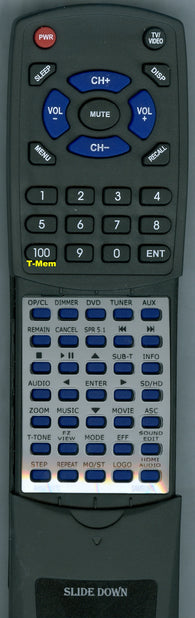 SAMSUNG HTP1200 Replacement Remote