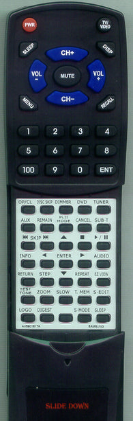 SAMSUNG HTP29 Replacement Remote