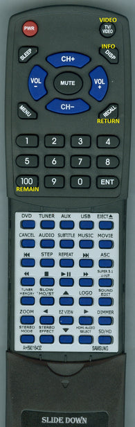 SAMSUNG HTTXQ120T Replacement Remote