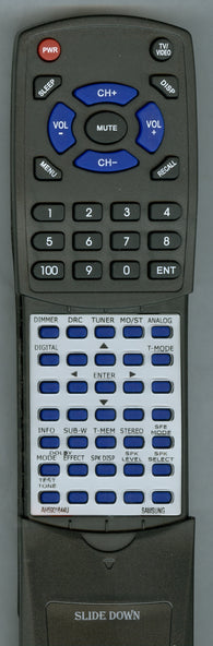 SAMSUNG HTAS610 Replacement Remote