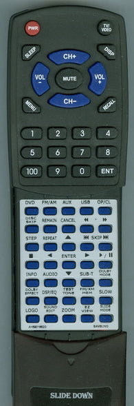 SAMSUNG HTQ45T Replacement Remote