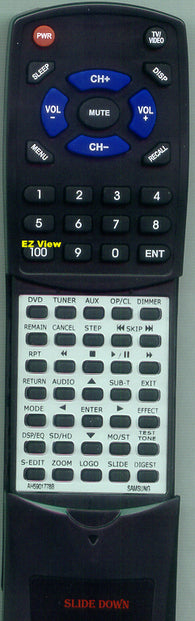 SAMSUNG HTX40T Replacement Remote