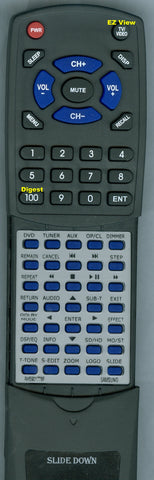 SAM--INSERT HTTX52 Replacement Remote