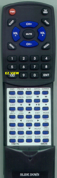 SAMSUNG HTX70 Replacement Remote