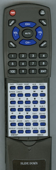 SAMSUNG HTX810 Replacement Remote