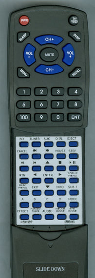 SAMSUNG HTBD2ET Replacement Remote