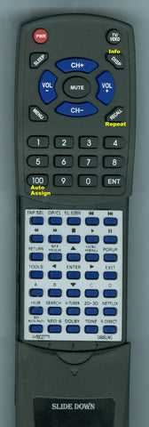 SAMSUNG--INSERT AH59-02377A Replacement Remote