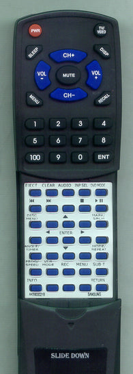 SAMSUNG DVDV4600 Replacement Remote