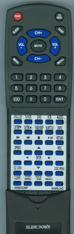 SAMSUNG RTAK5900039F Replacement Remote