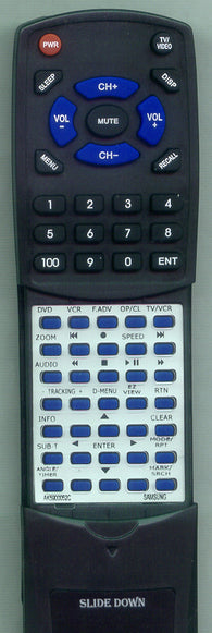 SAMSUNG DVDV9650 Replacement Remote