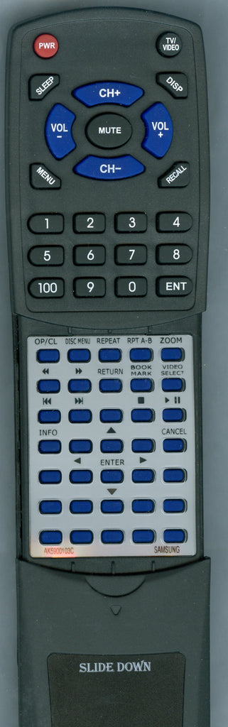Samsung DVDP190 Remote