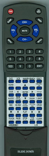 LG RTAKB32606601 Replacement Remote