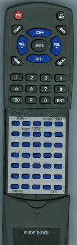 ZENITH RTAKB35979501 Replacement Remote