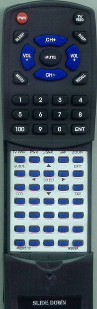 INSIGNIA NS-DXA1 Replacement Remote