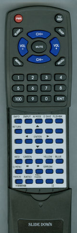 LG-RTAKB69680401 42LH20 Replacement Remote