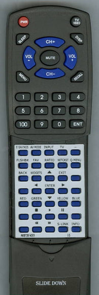 LG 47LEX8 IR Replacement Remote