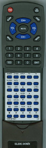 LG RTAKB72915201 Replacement Remote