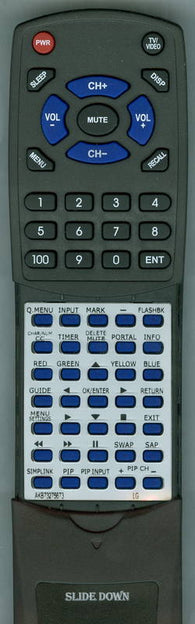 LG 32LT670H Replacement Remote