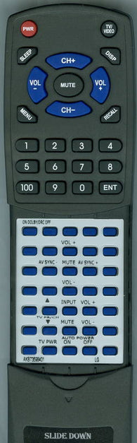 LG RTAKB73598401 Replacement Remote