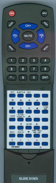 LG RTAKB73635501 Replacement Remote