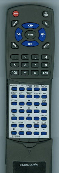 LG 22LS3500 Replacement Remote