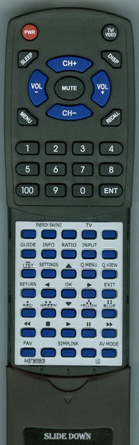 LG RTAKB73655808 Replacement Remote
