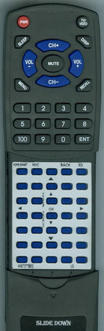LG 50LA6650 Replacement Remote