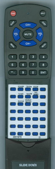 LG RTAKB73795706 Replacement Remote