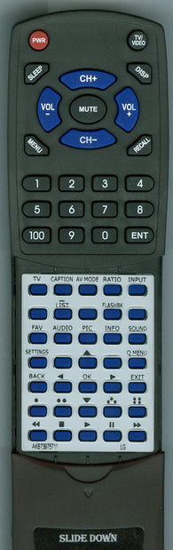 LG 32LF500BUA Replacement Remote