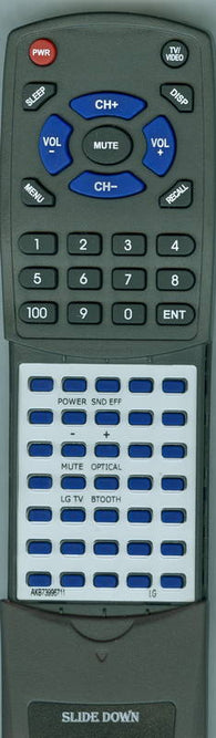 LG RTAKB73996711 Replacement Remote