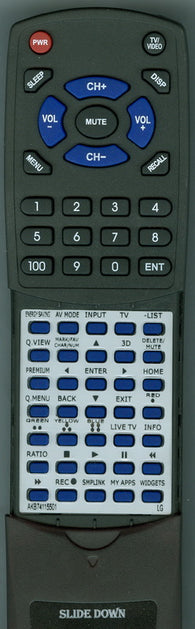 LG RTAKB74115501 Replacement Remote