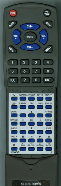 LG RTAKB74475471 Replacement Remote