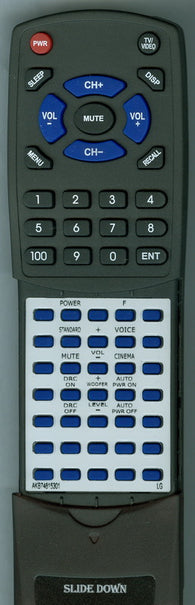 LG RTAKB74815301 Replacement Remote