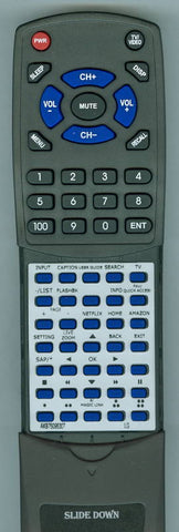 LG RTAKB75095307 Replacement Remote