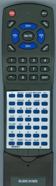 LG RTAKB75675313 Replacement Remote