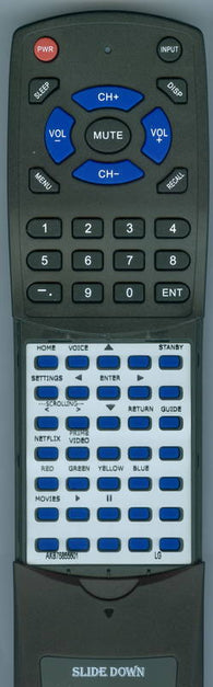 LG RTAKB75855501 Replacement Remote