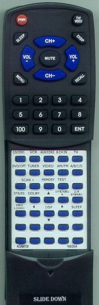 INSIGNIA AV2686700 Replacement Remote