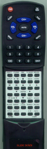 I-O DATA SRDVD100U Replacement Remote