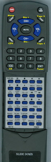 PIONEERINSERT SX-3700S3 Replacement Remote