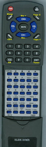 PIONEERINSERT VSX3700S Replacement Remote