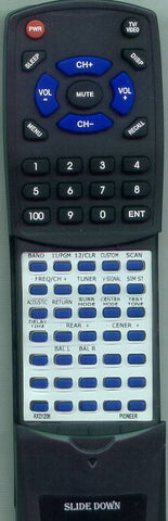 PIONEER AXD1206 Replacement Remote