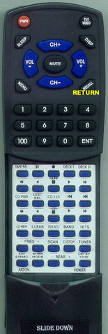 PIONEERINSERT VSX3900S Replacement Remote