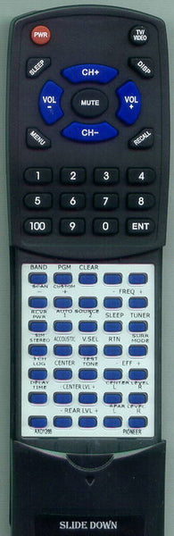 PIONEER VSXD602S Replacement Remote