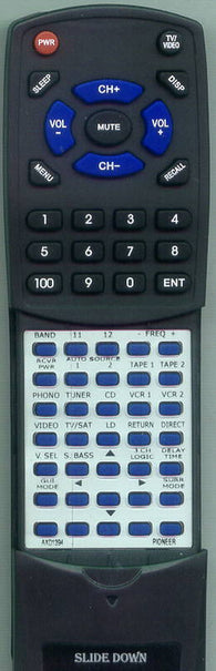 PIONEER VSXD703S Replacement Remote